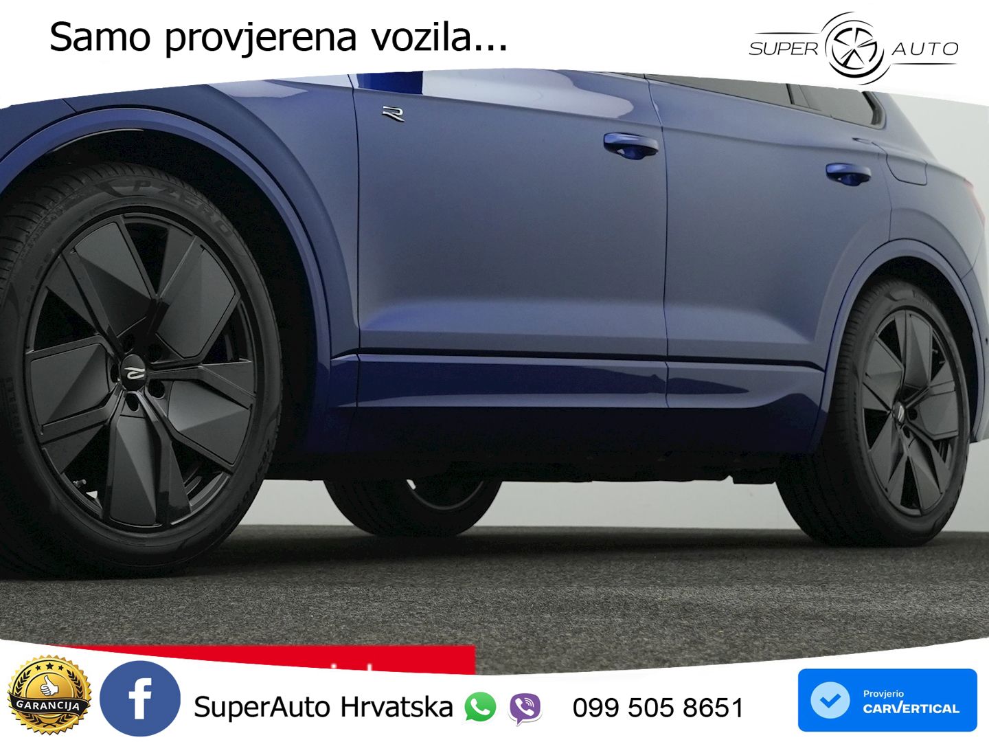 Volkswagen Touareg R 3.0 V6 TFSI (462 KS) 4MOTION Tiptronic ZRAČNI+ACC+4xGR SJED+360