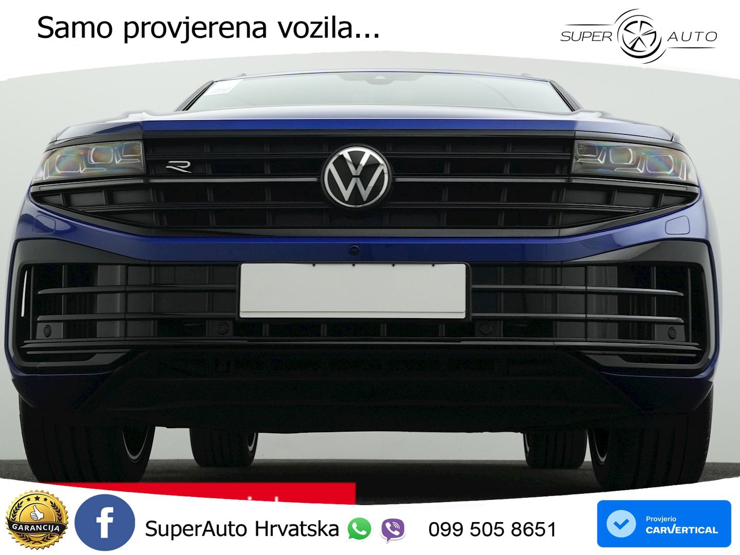 Volkswagen Touareg R 3.0 V6 TFSI (462 KS) 4MOTION Tiptronic ZRAČNI+ACC+4xGR SJED+360