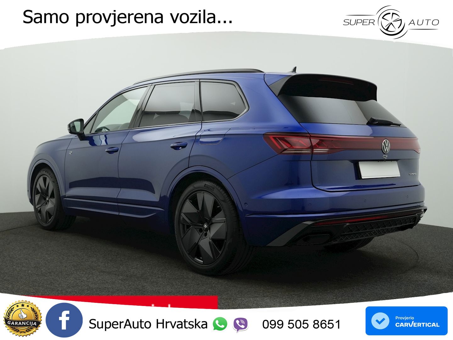 Volkswagen Touareg R 3.0 V6 TFSI (462 KS) 4MOTION Tiptronic ZRAČNI+ACC+4xGR SJED+360