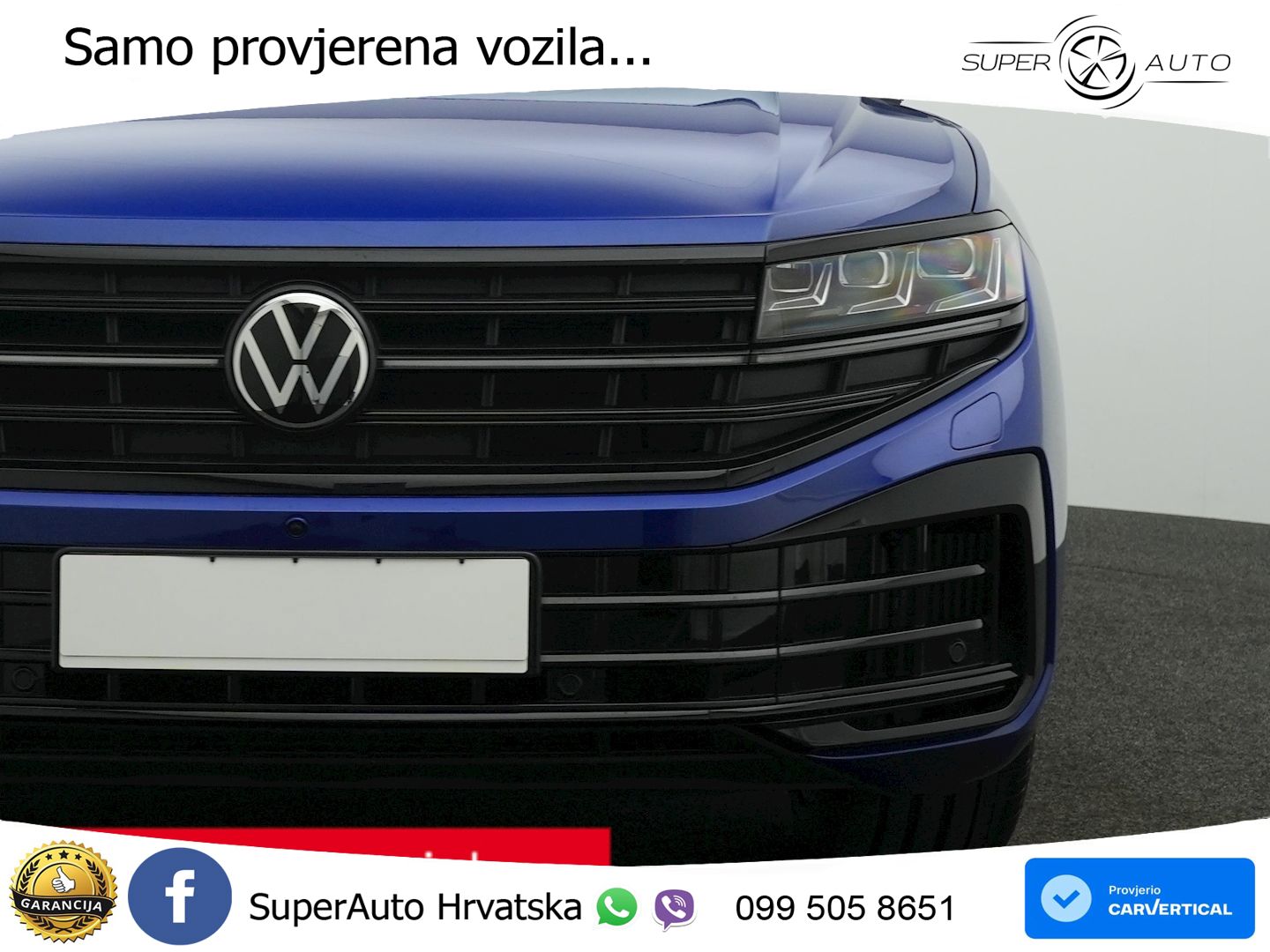Volkswagen Touareg R 3.0 V6 TFSI (462 KS) 4MOTION Tiptronic ZRAČNI+ACC+4xGR SJED+360