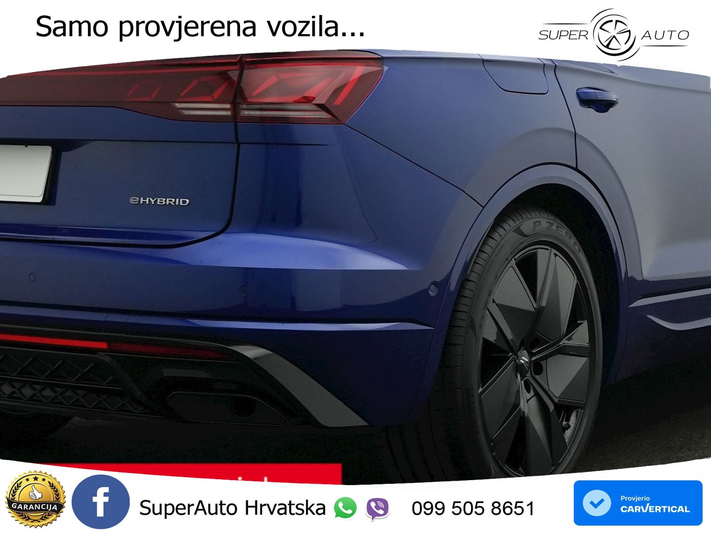 Volkswagen Touareg R 3.0 V6 TFSI (462 KS) 4MOTION Tiptronic ZRAČNI+ACC+4xGR SJED+360