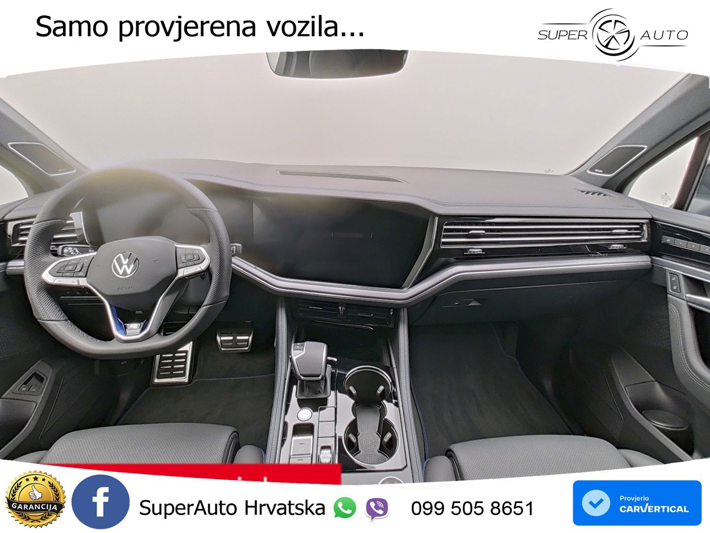 Volkswagen Touareg R 3.0 V6 TFSI (462 KS) 4MOTION Tiptronic ZRAČNI+ACC+4xGR SJED+360