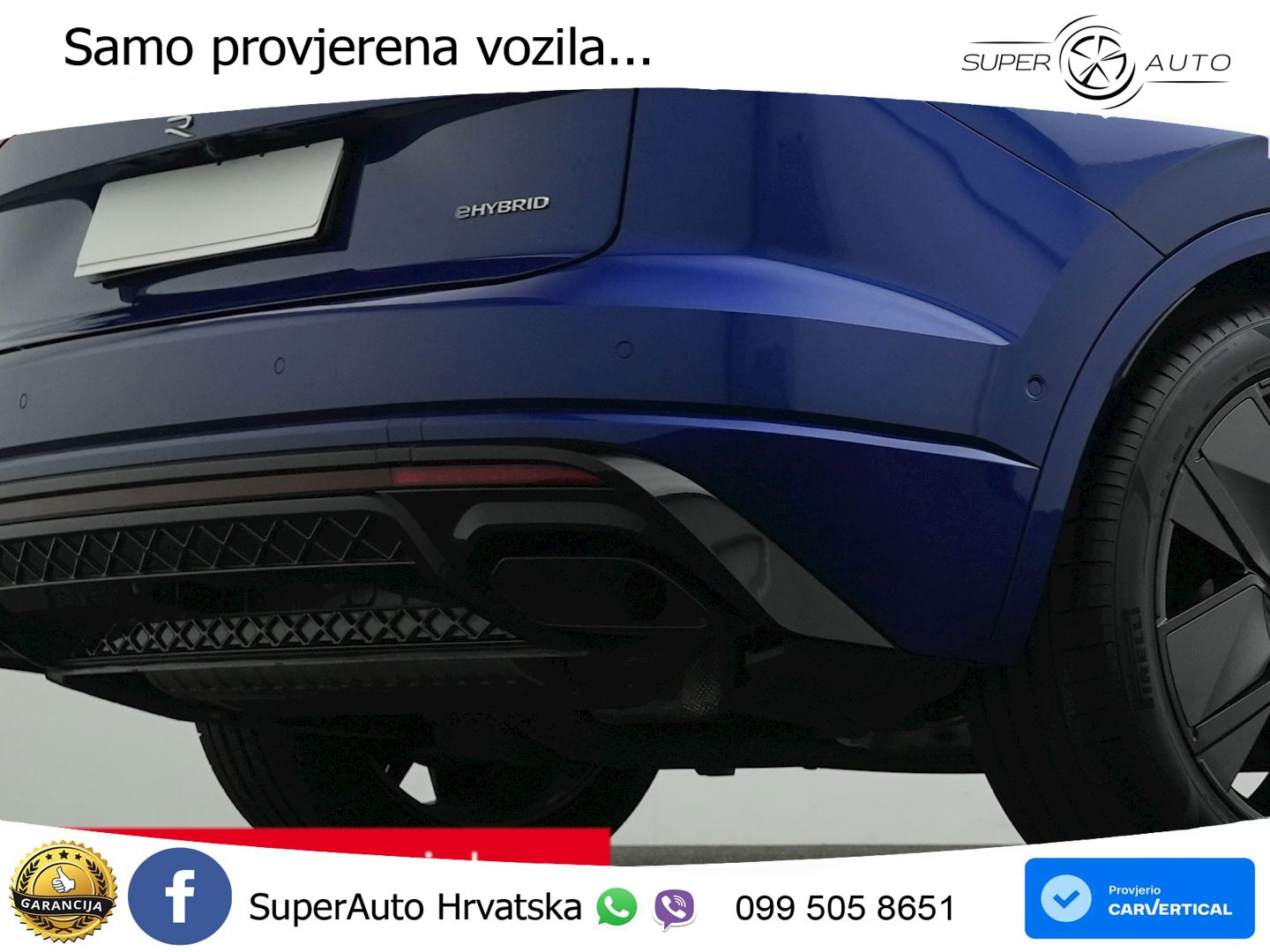 Volkswagen Touareg R 3.0 V6 TFSI (462 KS) 4MOTION Tiptronic ZRAČNI+ACC+4xGR SJED+360