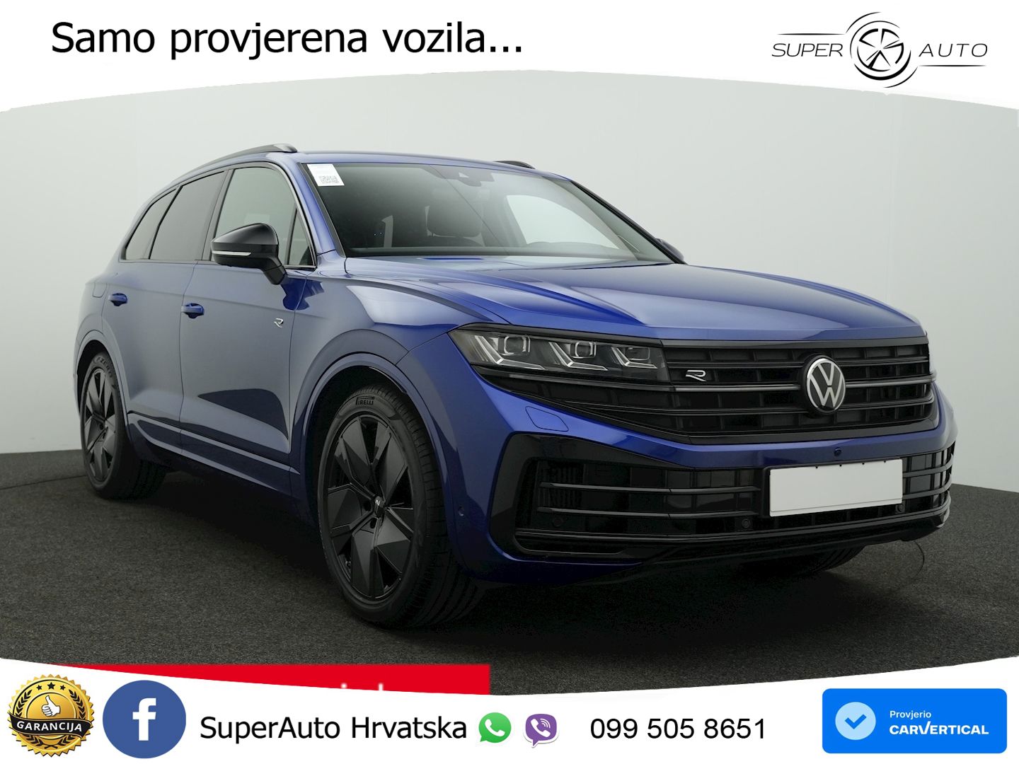 Volkswagen Touareg R 3.0 V6 TFSI (462 KS) 4MOTION Tiptronic ZRAČNI+ACC+4xGR SJED+360