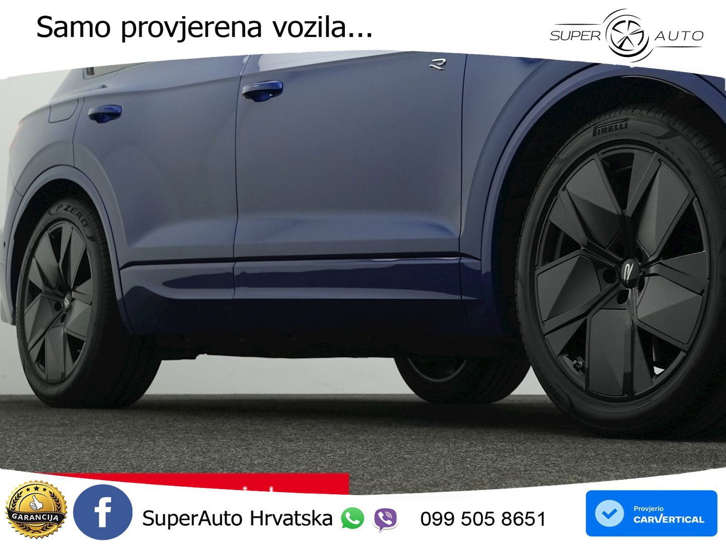 Volkswagen Touareg R 3.0 V6 TFSI (462 KS) 4MOTION Tiptronic ZRAČNI+ACC+4xGR SJED+360