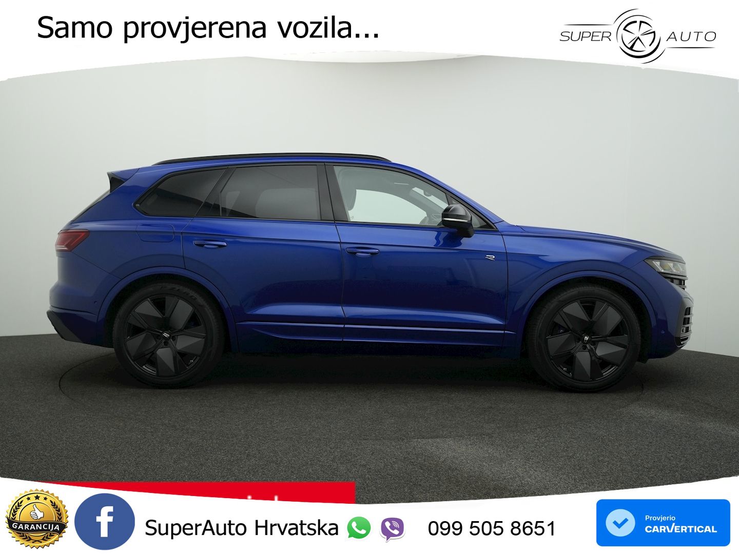 Volkswagen Touareg R 3.0 V6 TFSI (462 KS) 4MOTION Tiptronic ZRAČNI+ACC+4xGR SJED+360