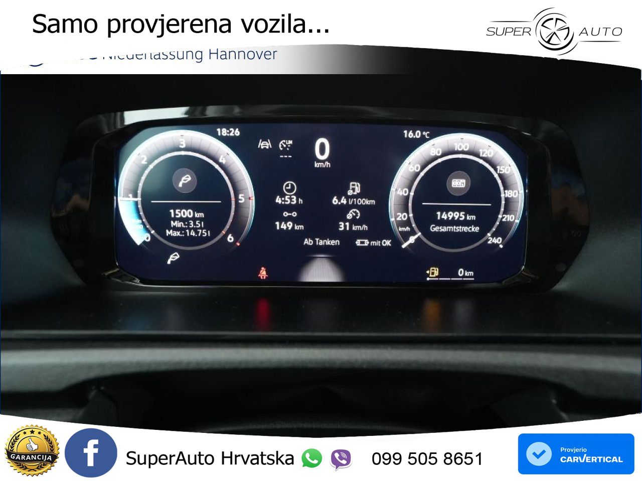 Volkswagen Caddy Life Heckflügeltüren Klima Sitzh vorb. 102 KS