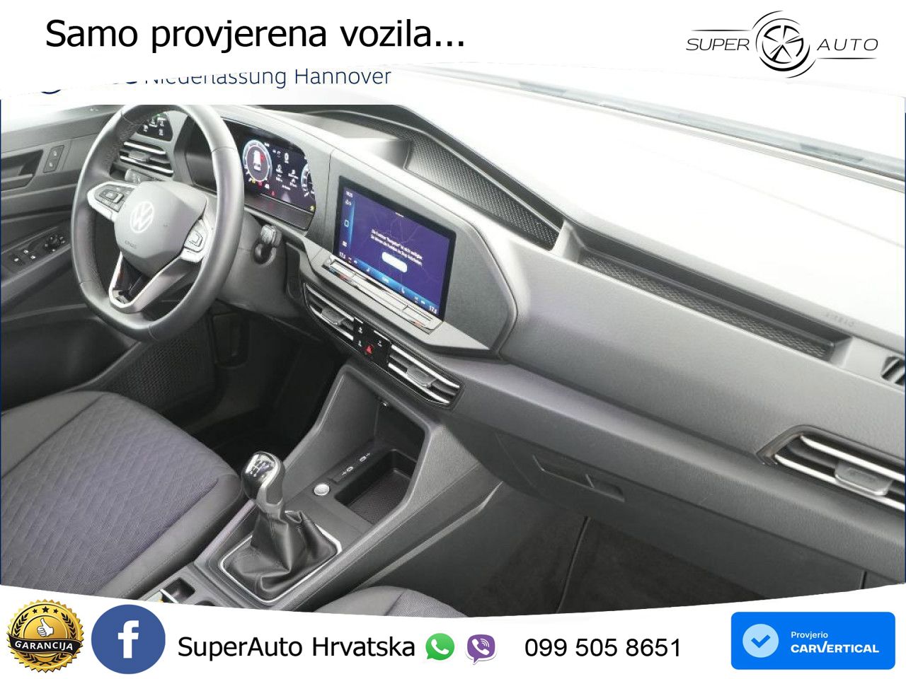 Volkswagen Caddy Life Heckflügeltüren Klima Sitzh vorb. 102 KS