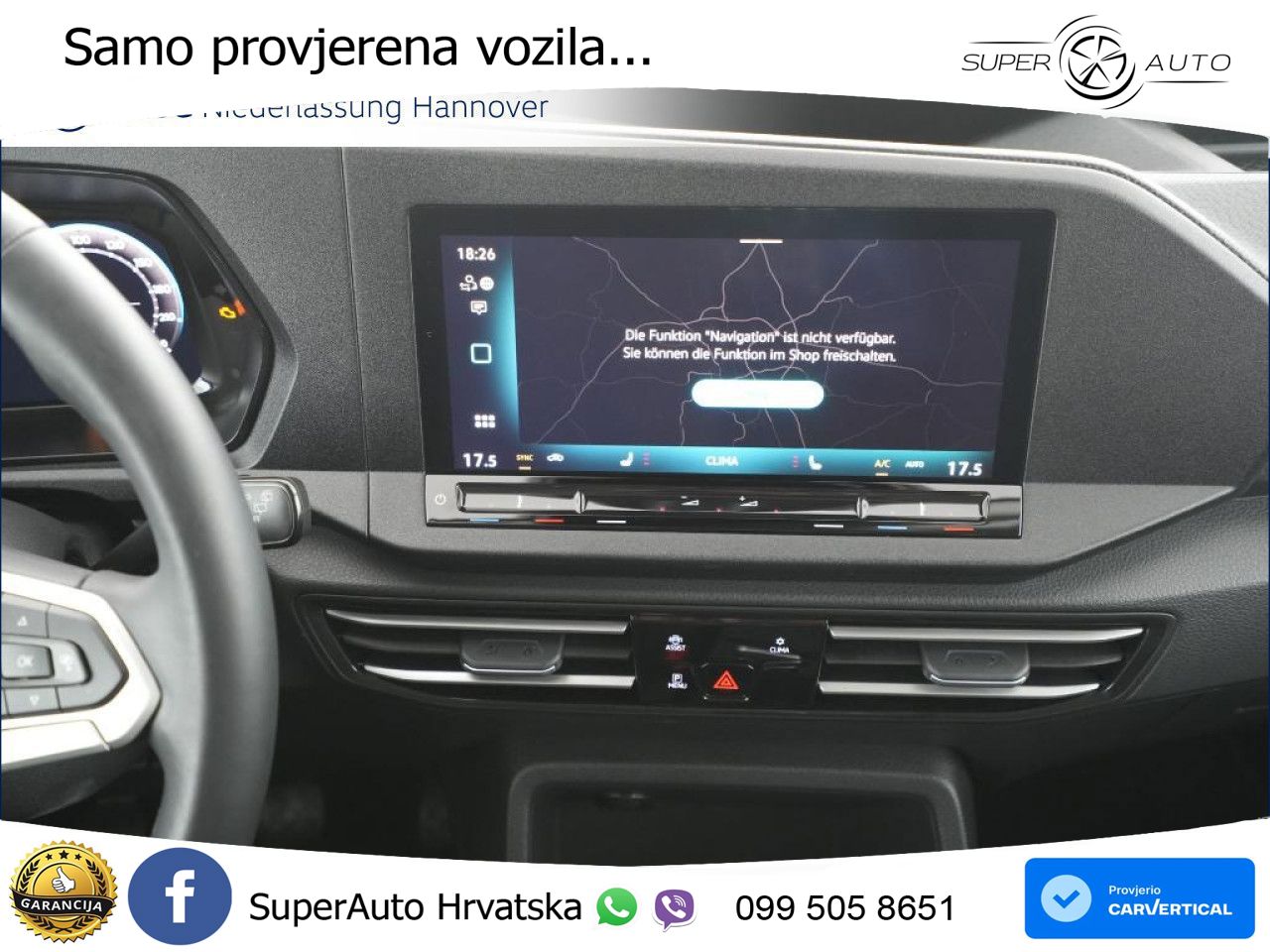 Volkswagen Caddy Life Heckflügeltüren Klima Sitzh vorb. 102 KS
