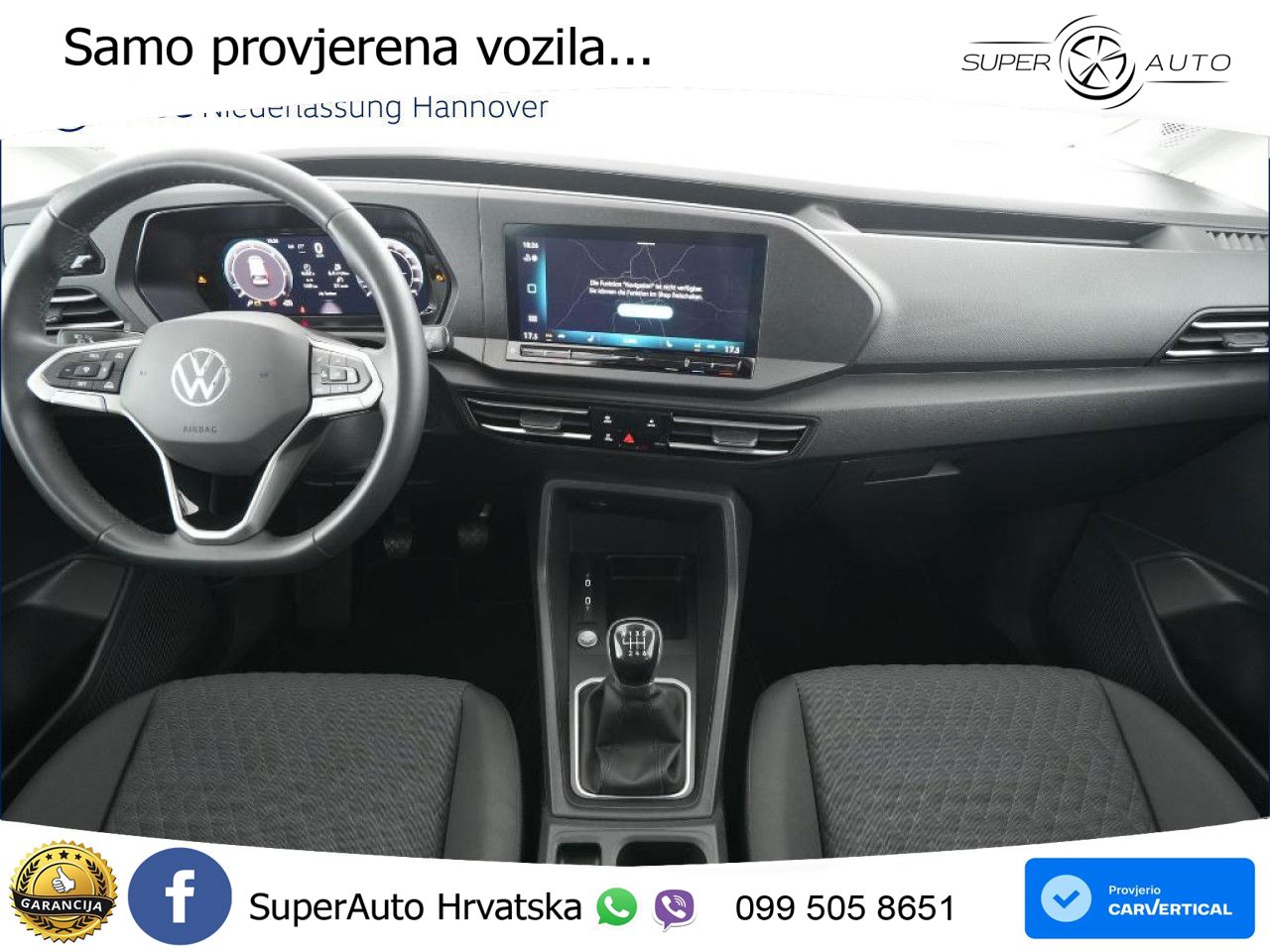 Volkswagen Caddy Life Heckflügeltüren Klima Sitzh vorb. 102 KS