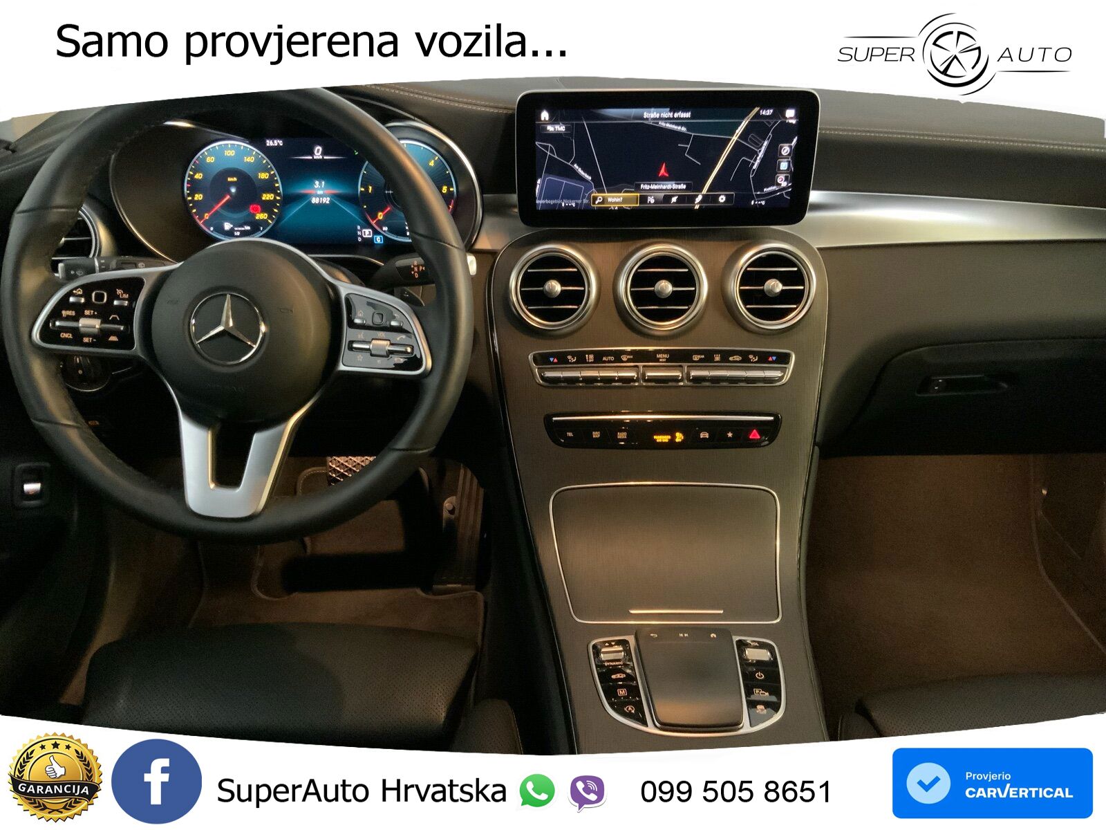 Mercedes GLC 400d (330 KS) 4MATIC 9G-TRONIC Exclusive ZRAČNI+ACC+GR SJED+360