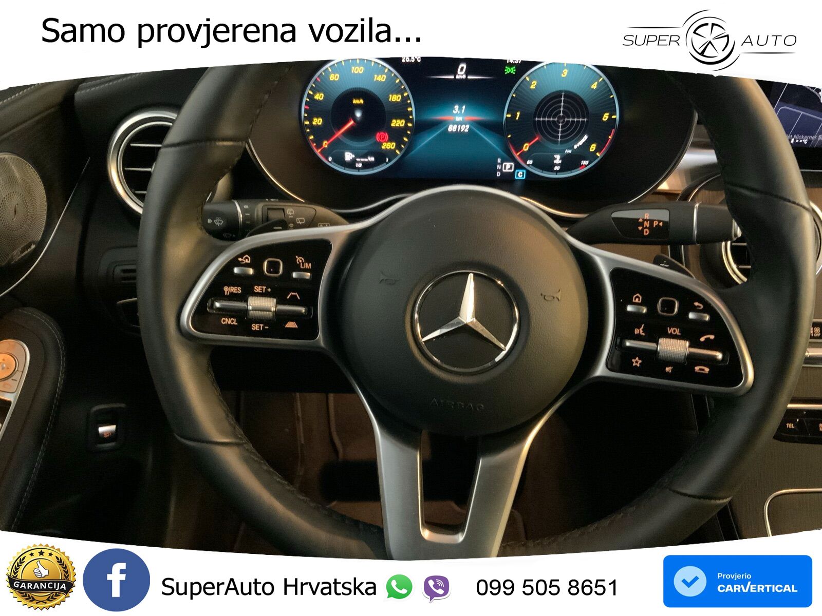 Mercedes GLC 400d (330 KS) 4MATIC 9G-TRONIC Exclusive ZRAČNI+ACC+GR SJED+360