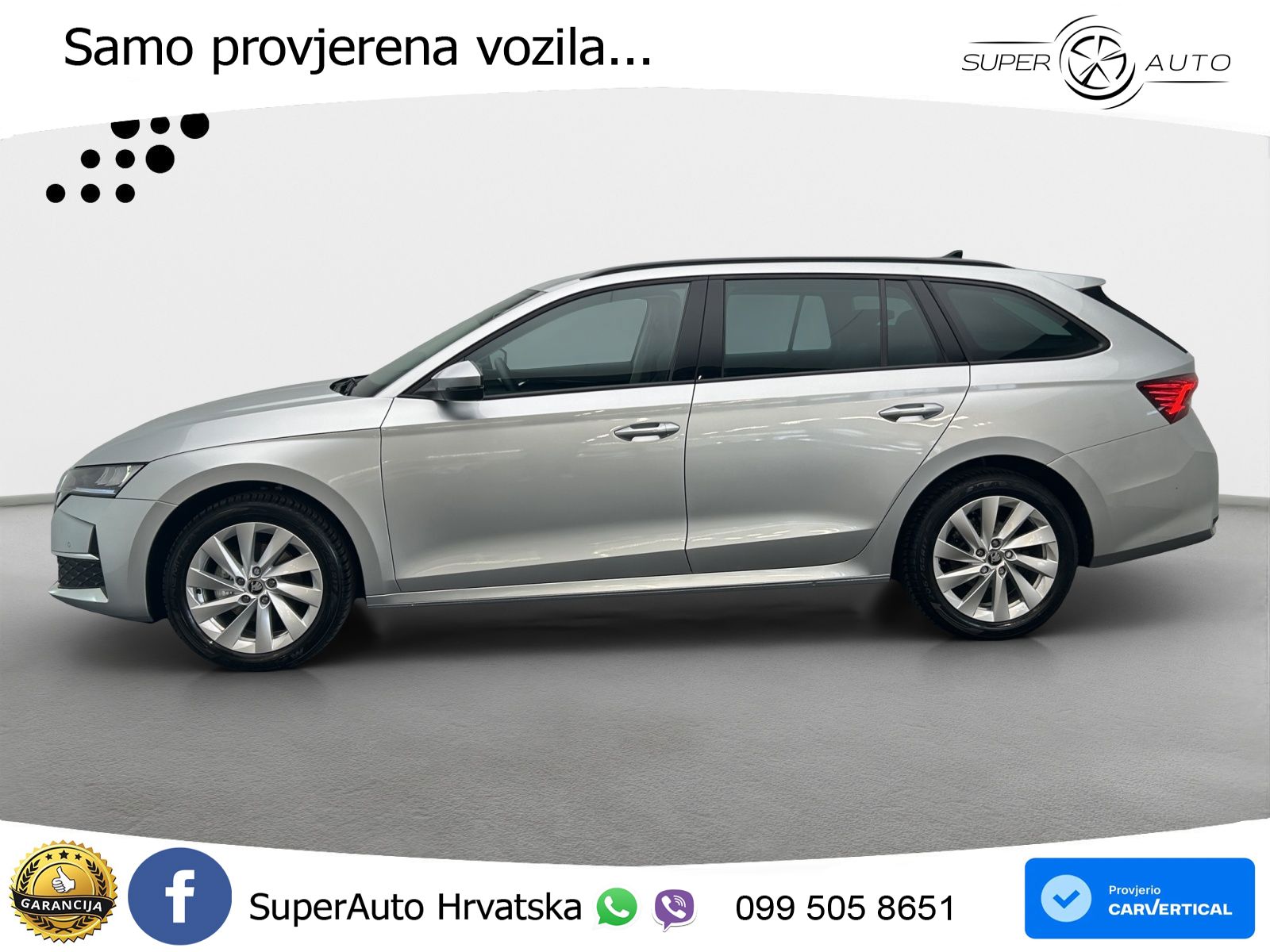 Škoda Octavia Combi 2.0 TDI (150 KS) DSG Selection LED+GR SJED+ACC