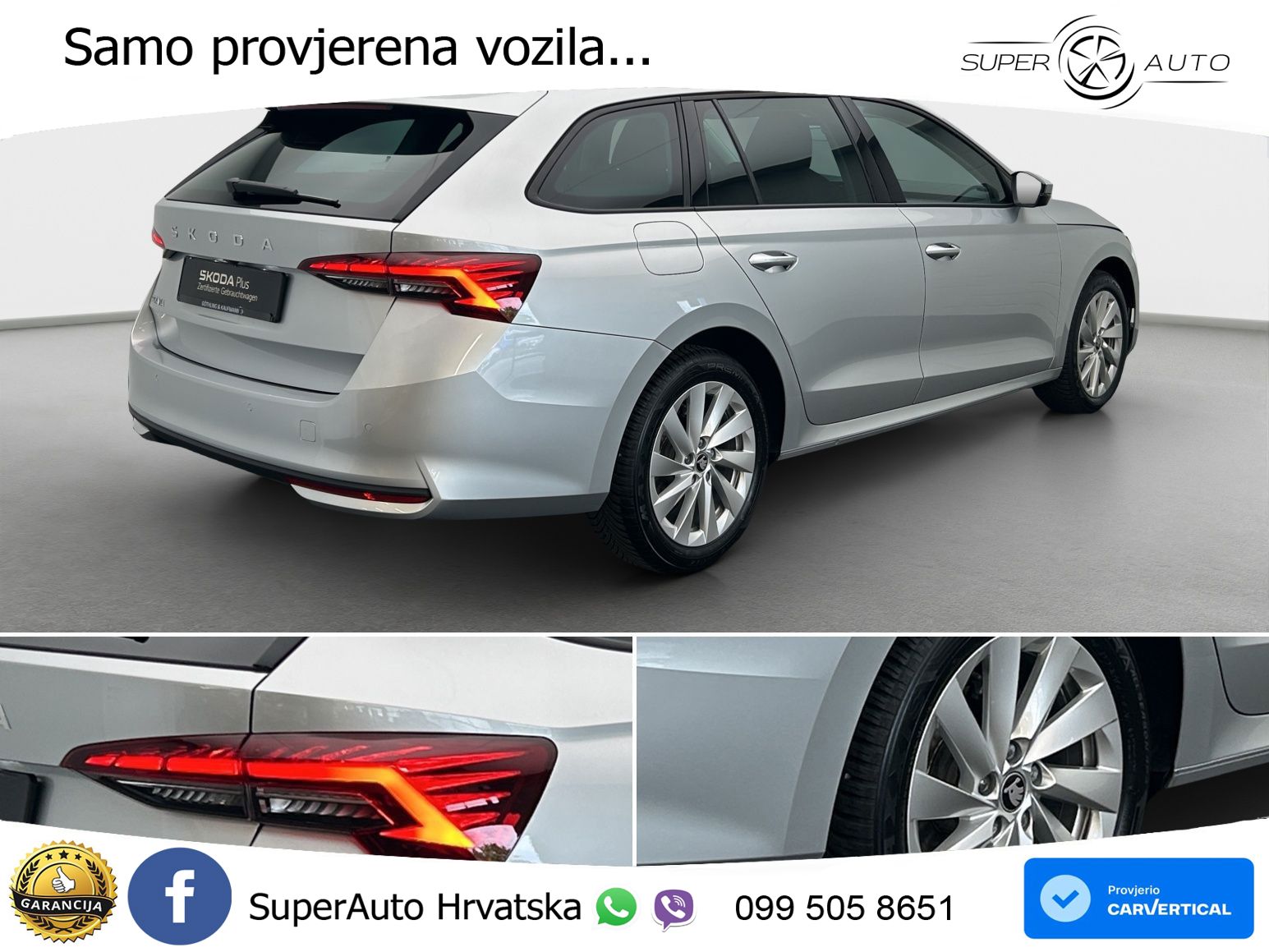 Škoda Octavia Combi 2.0 TDI (150 KS) DSG Selection LED+GR SJED+ACC