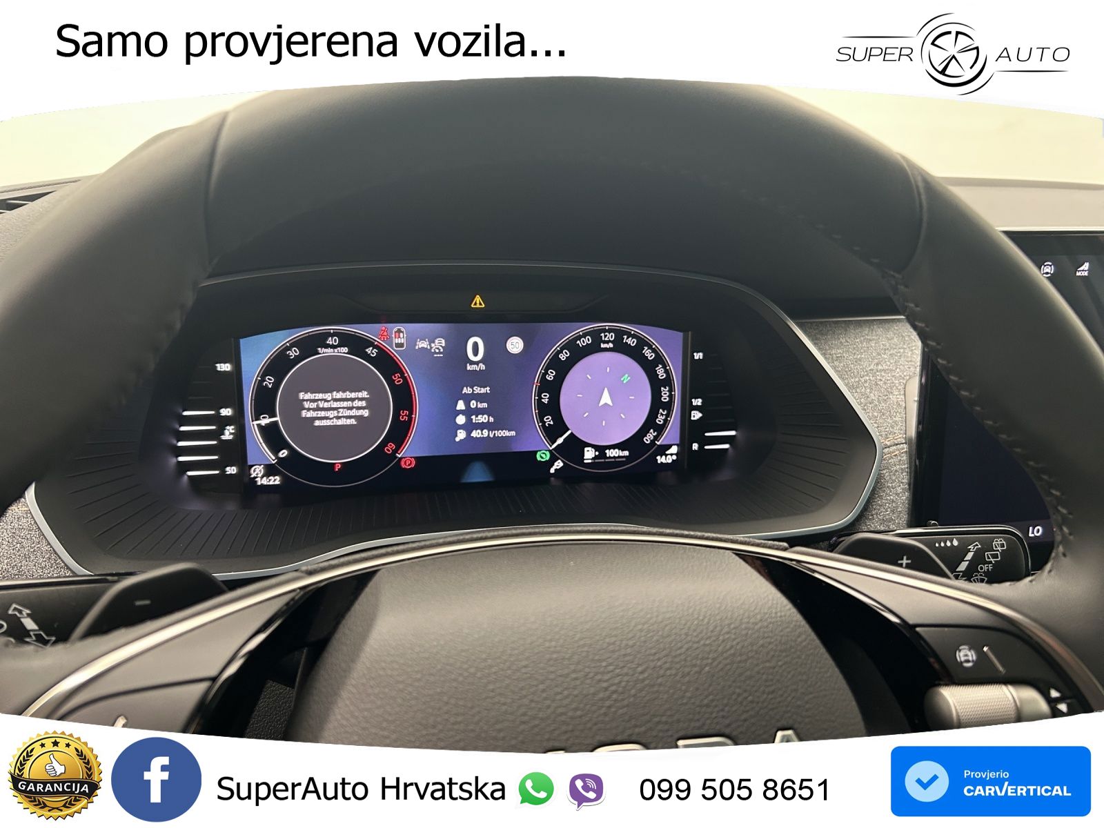Škoda Octavia Combi 2.0 TDI (150 KS) DSG Selection LED+GR SJED+ACC