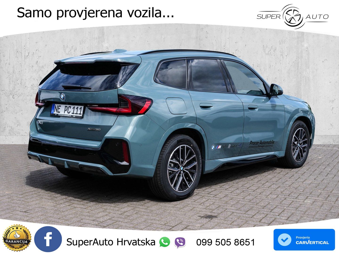 BMW iX1 68 kWh (313 KS) xDrive30 M Sport LED+GR SJED+ACC