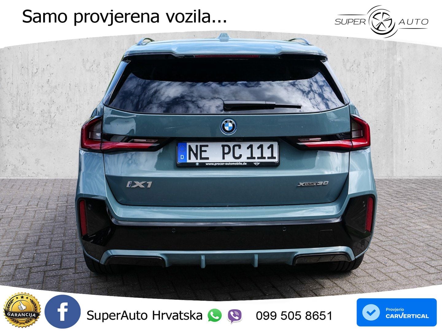 BMW iX1 68 kWh (313 KS) xDrive30 M Sport LED+GR SJED+ACC