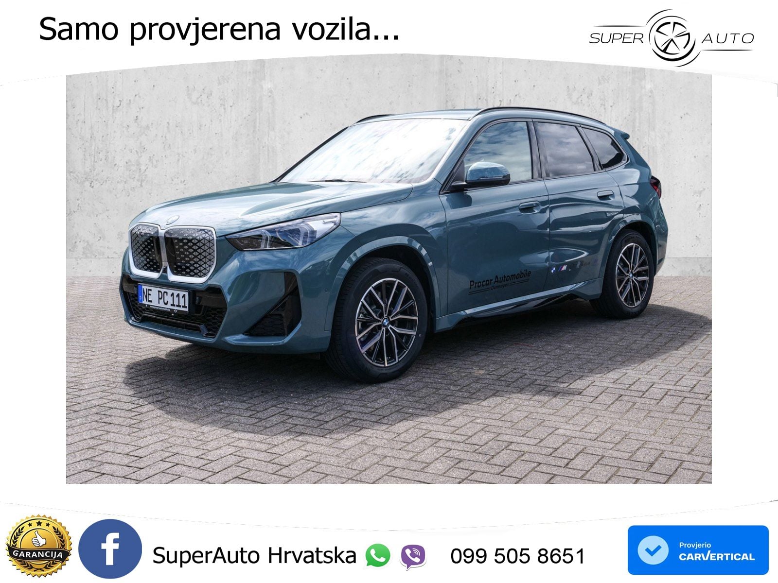 BMW iX1 68 kWh (313 KS) xDrive30 M Sport LED+GR SJED+ACC