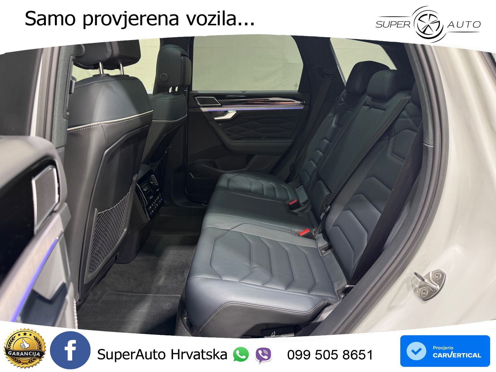 Volkswagen Touareg 3.0 V6 TDI (286 KS) 4MOTION Tiptronic ZRAČNI+ACC+GR SJED+KAM+PANO
