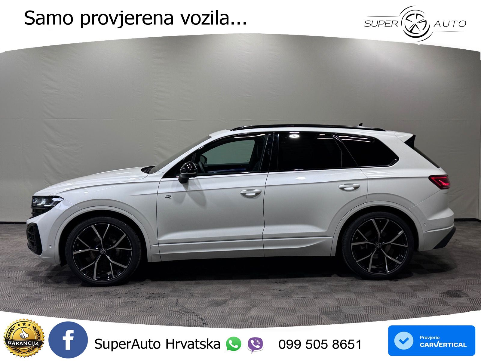Volkswagen Touareg 3.0 V6 TDI (286 KS) 4MOTION Tiptronic ZRAČNI+ACC+GR SJED+KAM+PANO