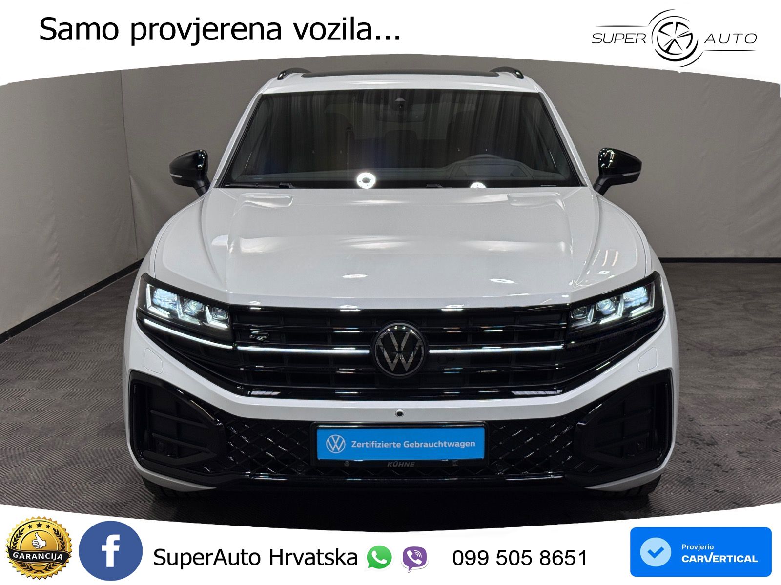 Volkswagen Touareg 3.0 V6 TDI (286 KS) 4MOTION Tiptronic ZRAČNI+ACC+GR SJED+KAM+PANO