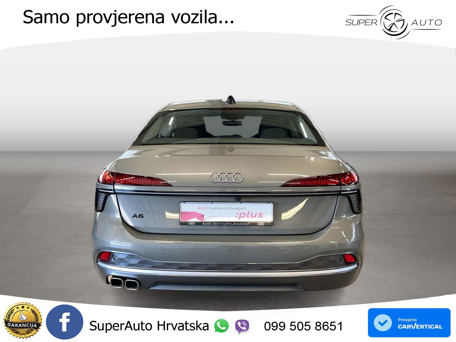 Audi A6 2.0 TDI (204 KS) S tronic LED+GR SJED+ACC