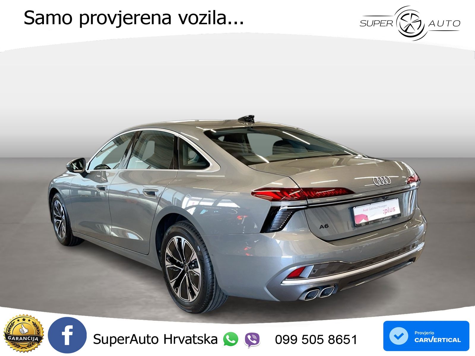 Audi A6 2.0 TDI (204 KS) S tronic LED+GR SJED+ACC