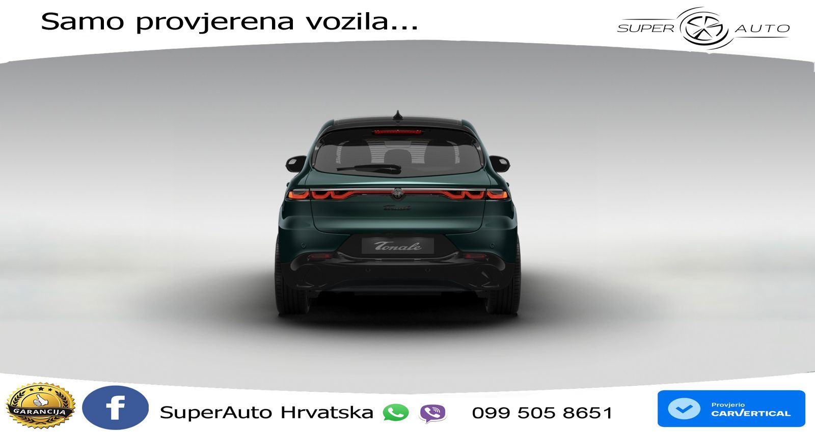 Alfa Romeo Tonale 1.5 VGT (160 KS) 48V-Hybrid TCT LED+GR SJED+ACC