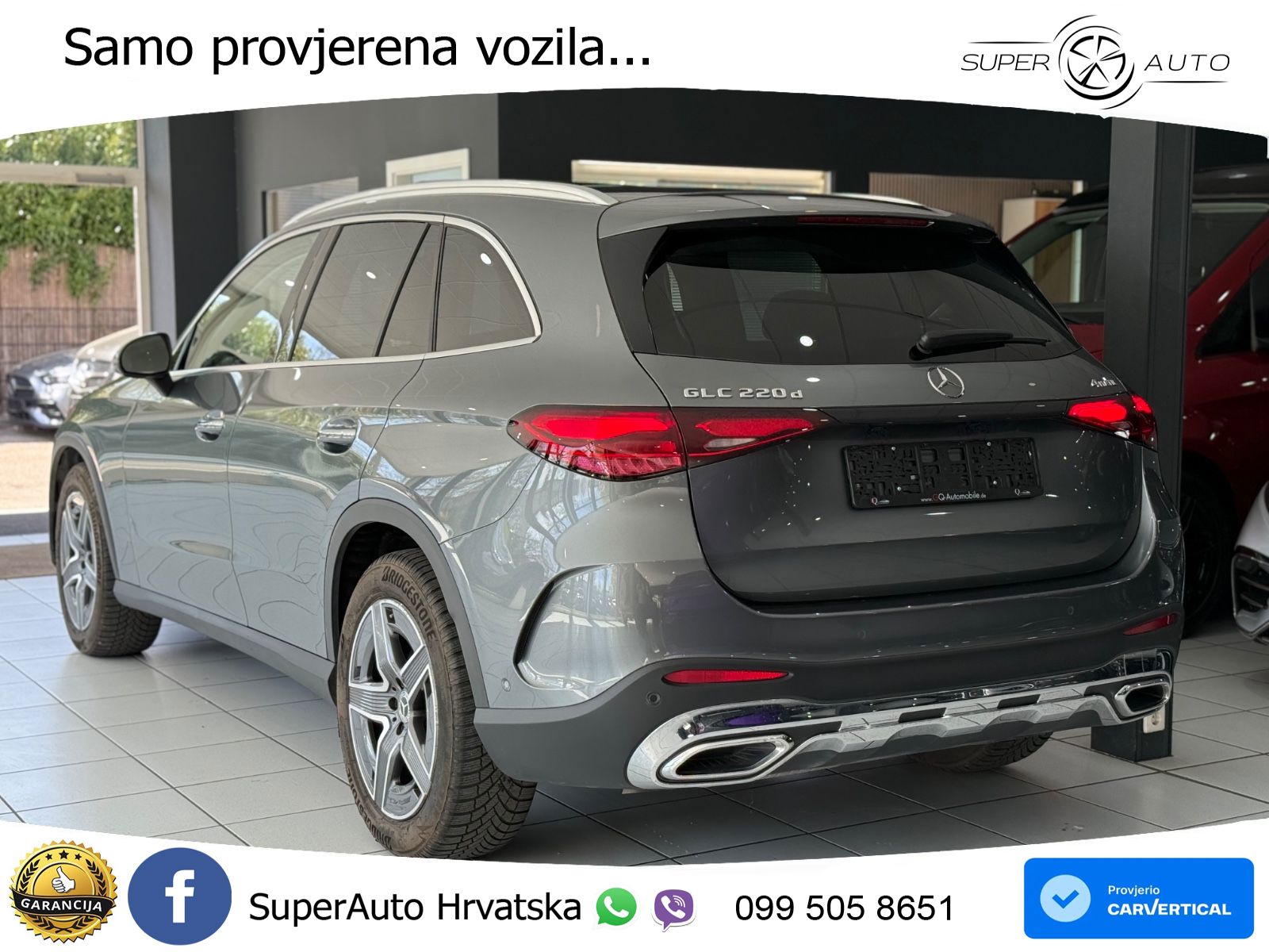 Mercedes GLC 220d (197 KS) 4MATIC 9G-TRONIC AMG LED+GR SJED+ACC