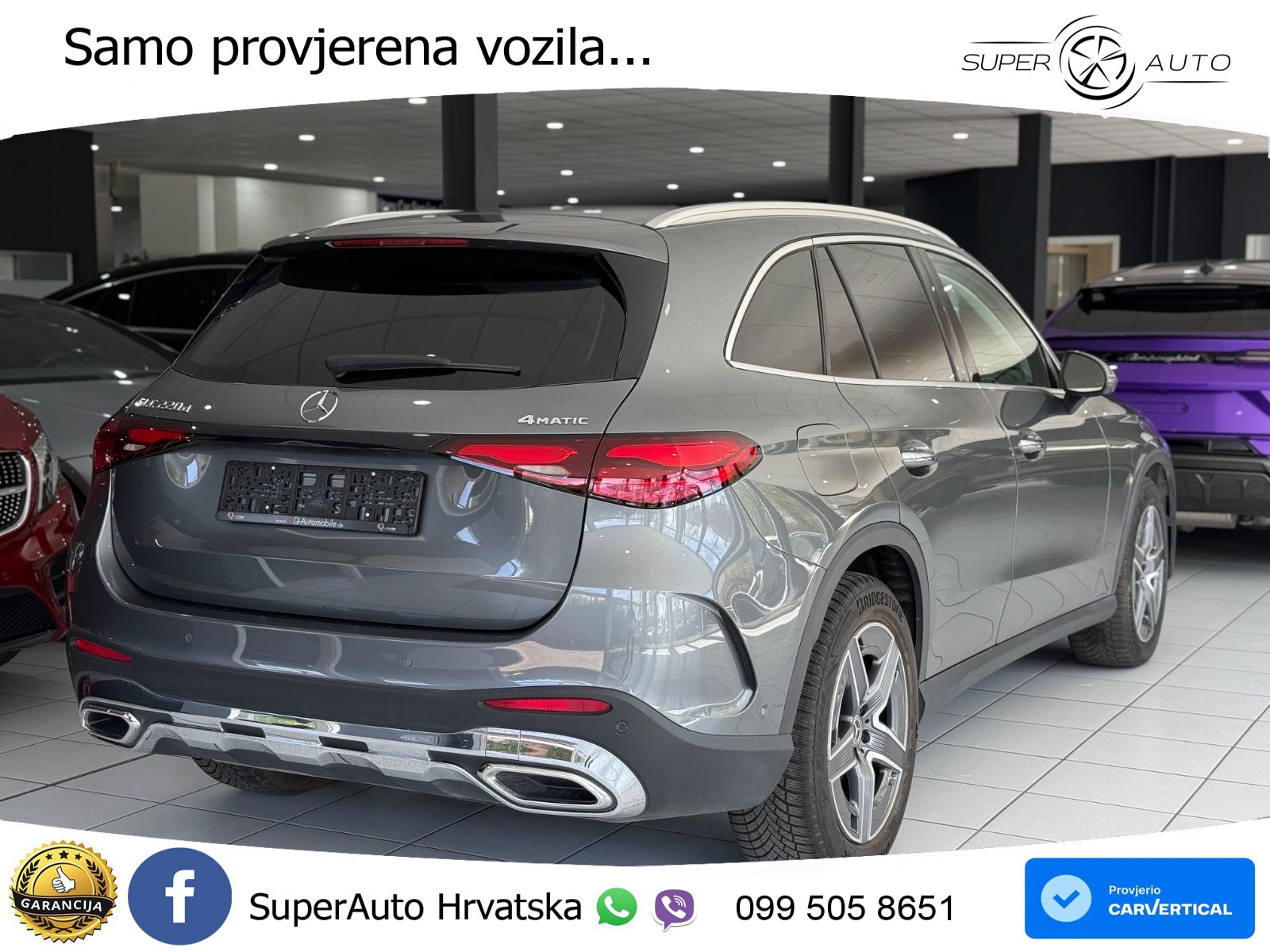 Mercedes GLC 220d (197 KS) 4MATIC 9G-TRONIC AMG LED+GR SJED+ACC