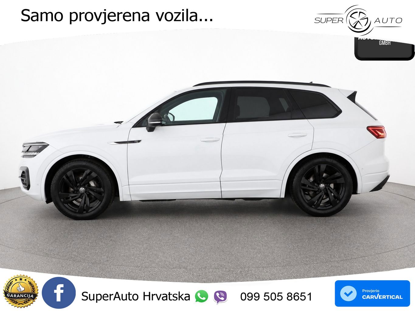 Volkswagen Touareg 3.0 V6 TDI (231 KS) 4MOTION Tiptronic R-Line ZRAČNI+ACC+4xGR SJED+KAM