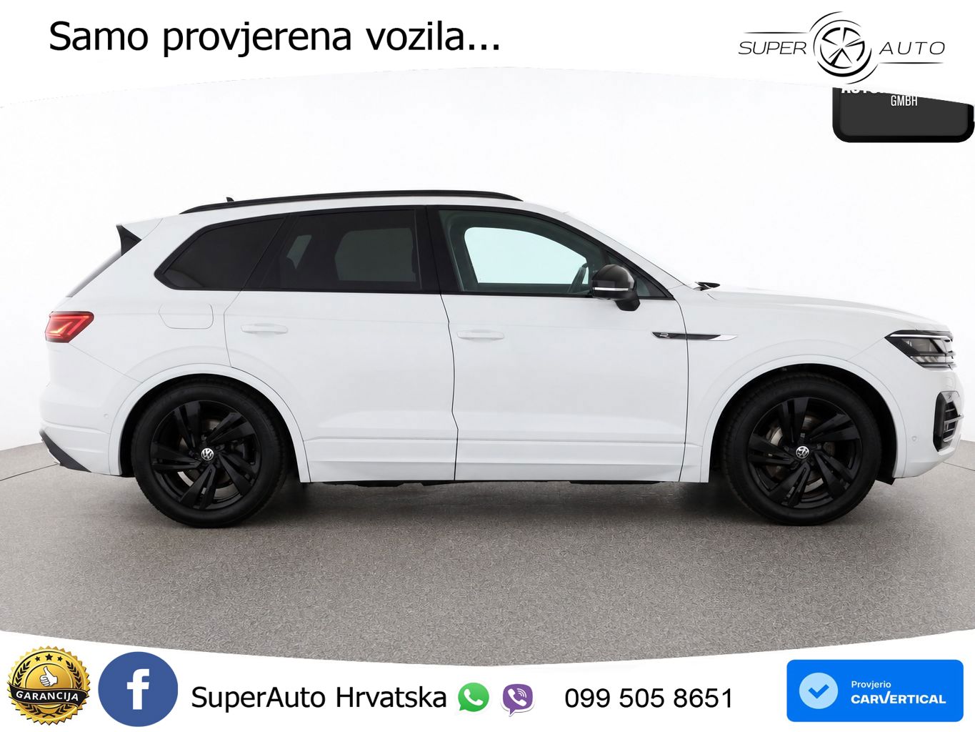 Volkswagen Touareg 3.0 V6 TDI (231 KS) 4MOTION Tiptronic R-Line ZRAČNI+ACC+4xGR SJED+KAM