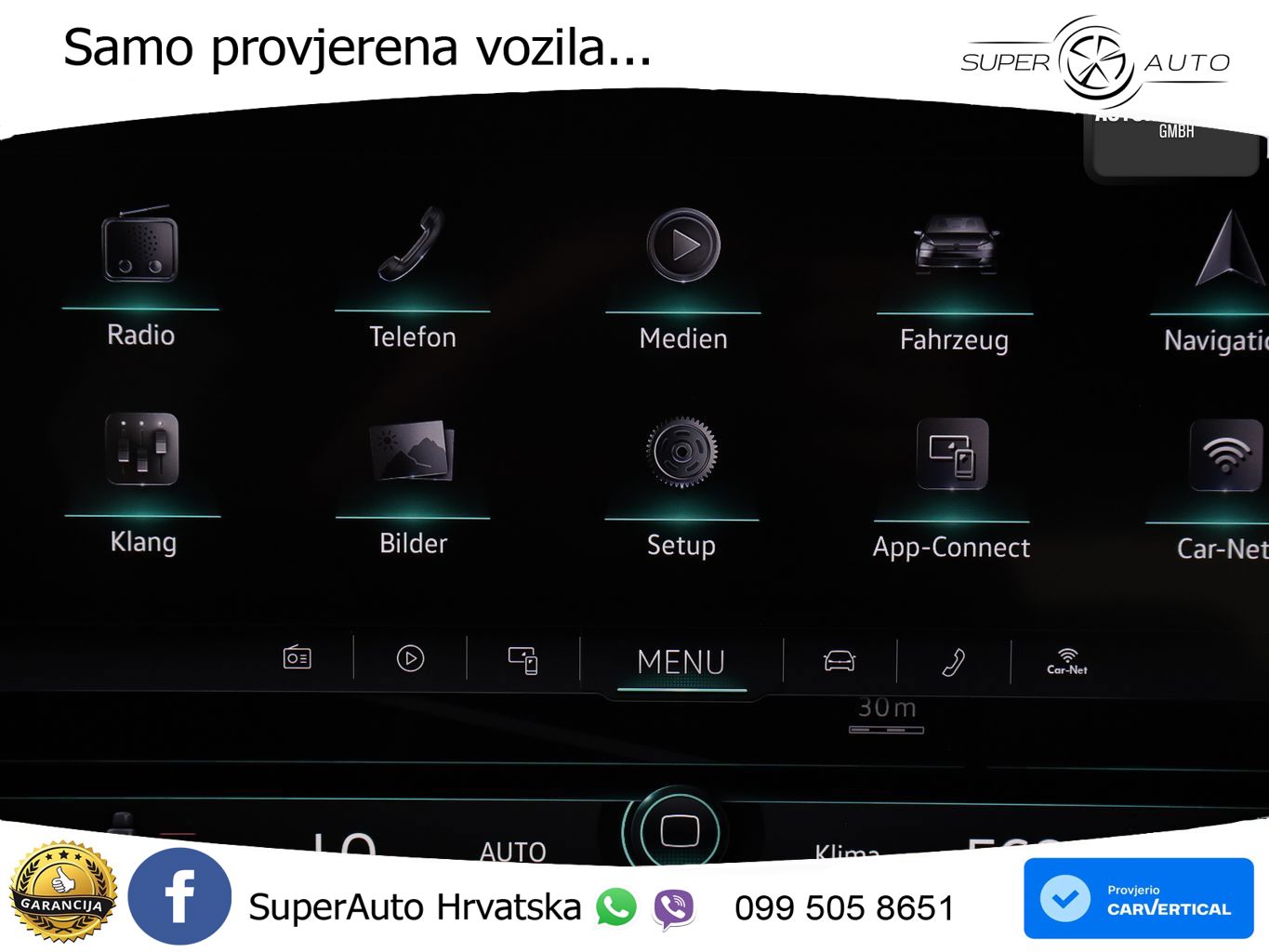 Volkswagen Touareg 3.0 V6 TDI (231 KS) 4MOTION Tiptronic R-Line ZRAČNI+ACC+4xGR SJED+KAM