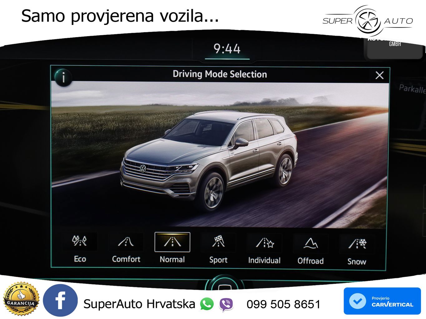 Volkswagen Touareg 3.0 V6 TDI (231 KS) 4MOTION Tiptronic R-Line ZRAČNI+ACC+4xGR SJED+KAM