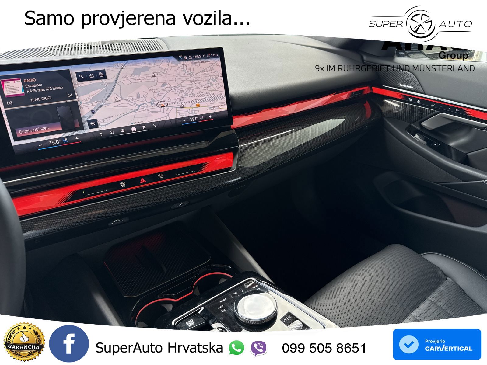 BMW 520d (197 KS) xDrive Steptronic M Sport LED+GR SJED+ACC