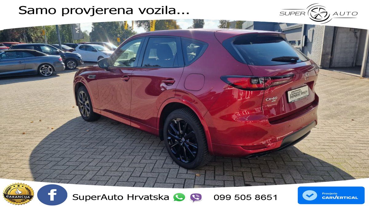 Mazda CX-60 2.5 e-Skyactiv (328 KS) AWD Automatic MATRIX+GR SJED+KAM