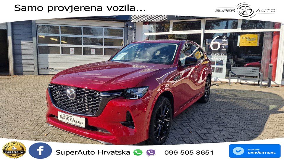 Mazda CX-60 2.5 e-Skyactiv (328 KS) AWD Automatic MATRIX+GR SJED+KAM