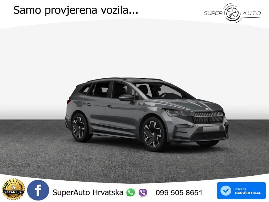 Škoda Enyaq iV RS 82 kWh (299 KS) AWD LED+GR SJED+ACC