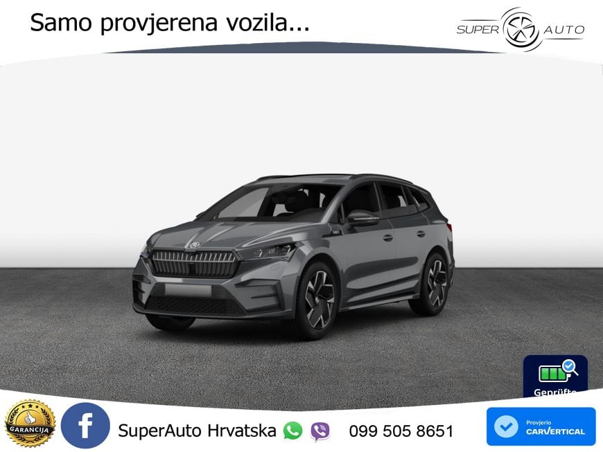 Škoda Enyaq iV RS 82 kWh (299 KS) AWD LED+GR SJED+ACC