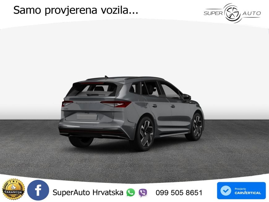 Škoda Enyaq iV RS 82 kWh (299 KS) AWD LED+GR SJED+ACC