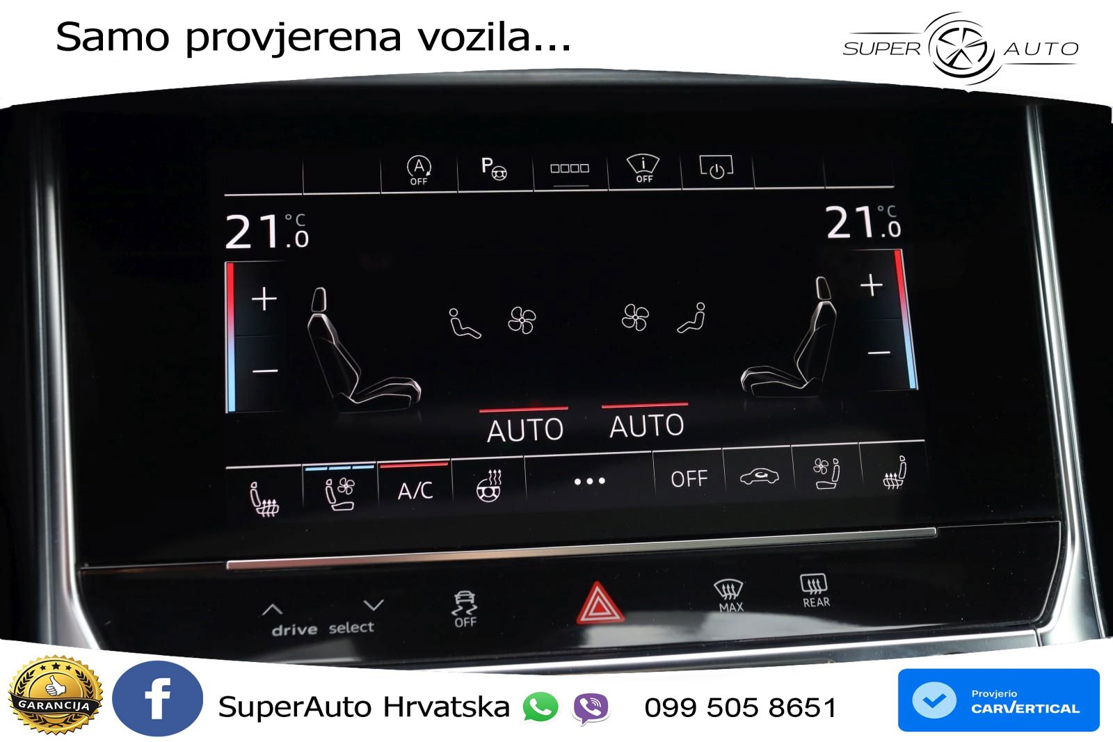 Audi RS6 Avant 4.0 TFSI V8 (600 KS) quattro Tiptronic ZRAČNI+ACC+GR SJED+KAM+PANO