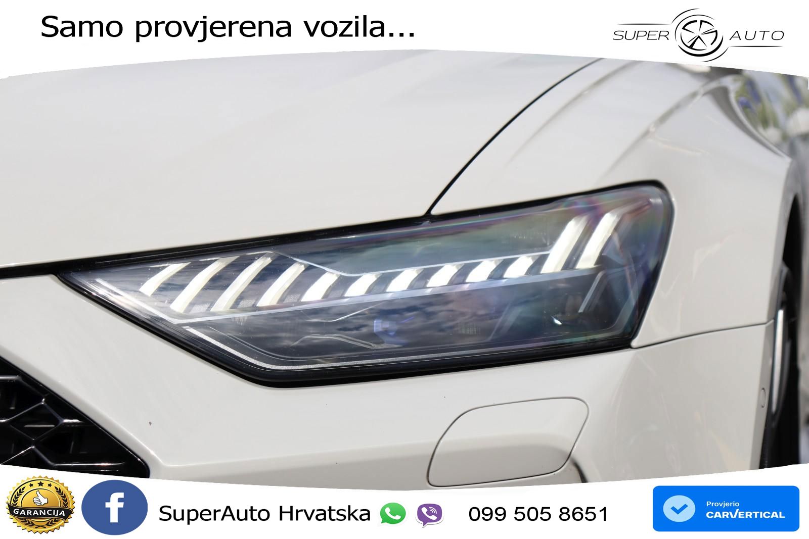 Audi RS6 Avant 4.0 TFSI V8 (600 KS) quattro Tiptronic ZRAČNI+ACC+GR SJED+KAM+PANO