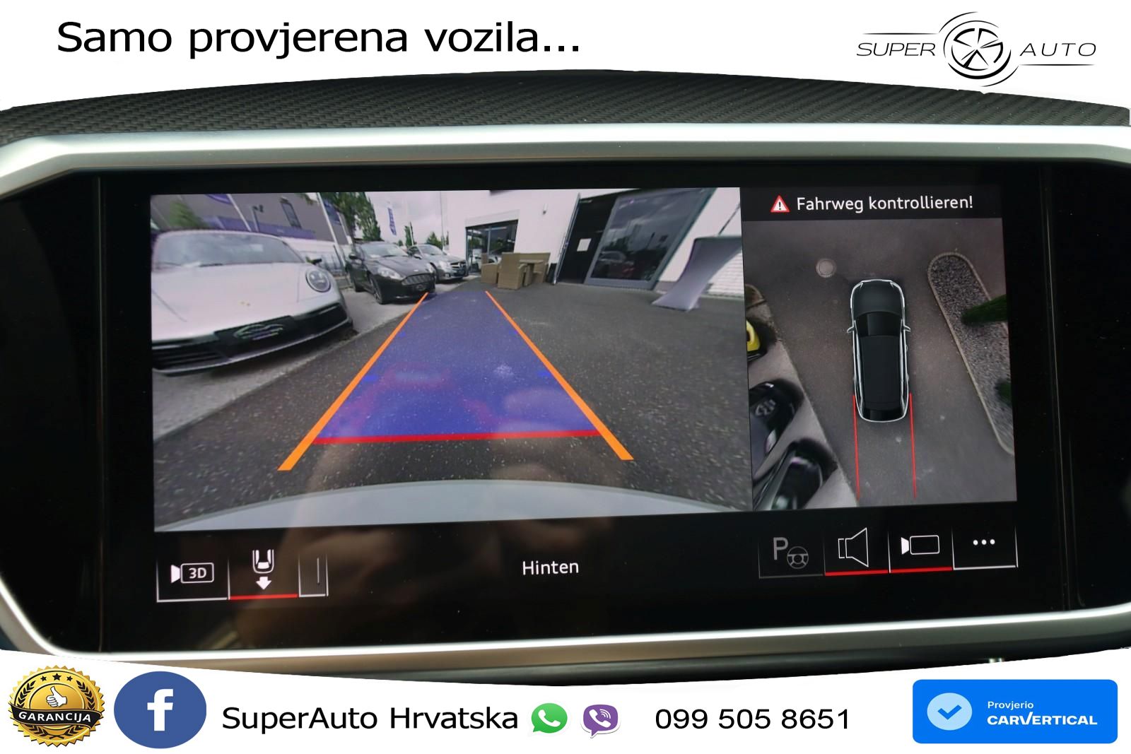 Audi RS6 Avant 4.0 TFSI V8 (600 KS) quattro Tiptronic ZRAČNI+ACC+GR SJED+KAM+PANO