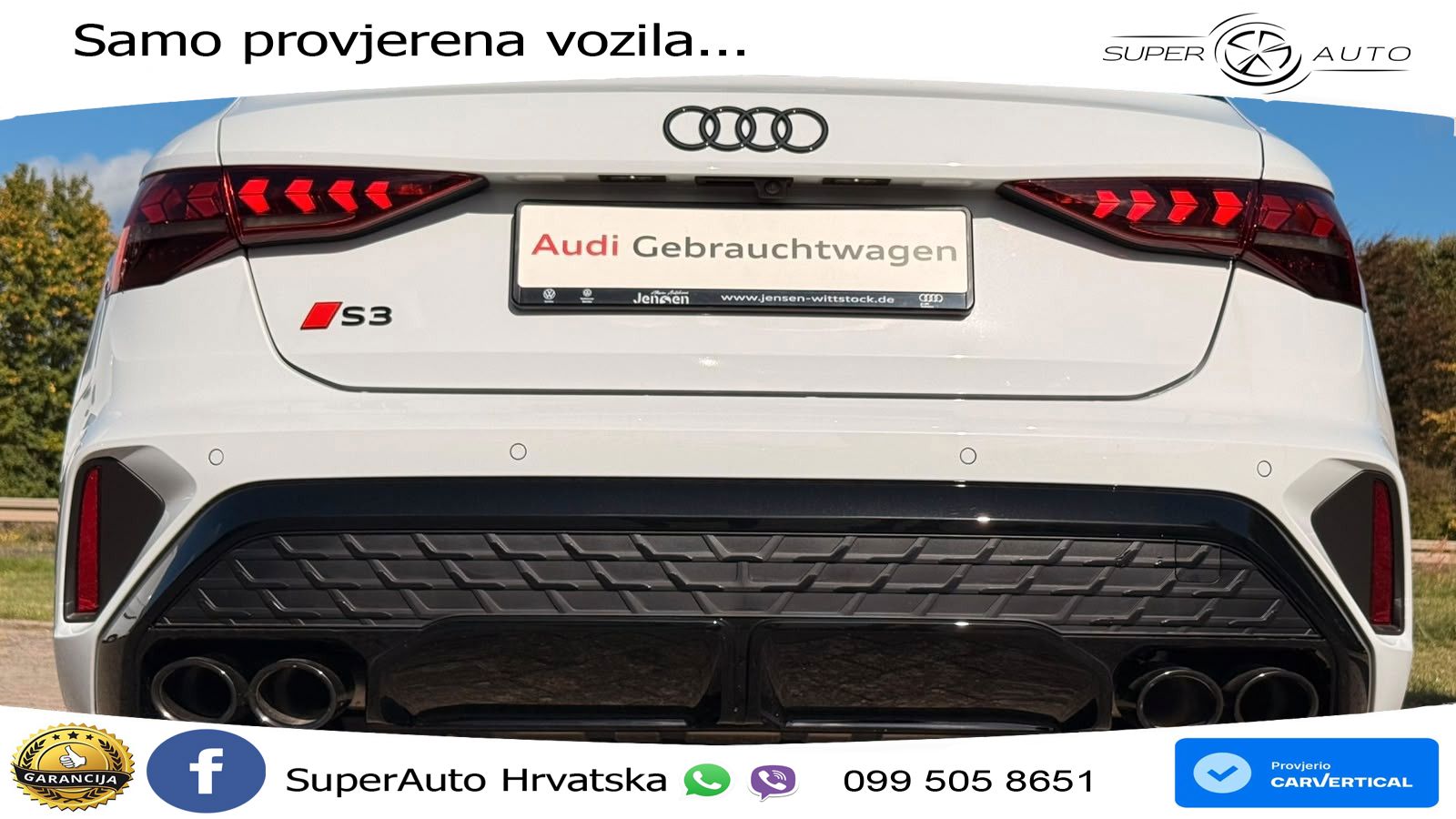 Audi S3 2.0 TFSI (333 KS) quattro S tronic