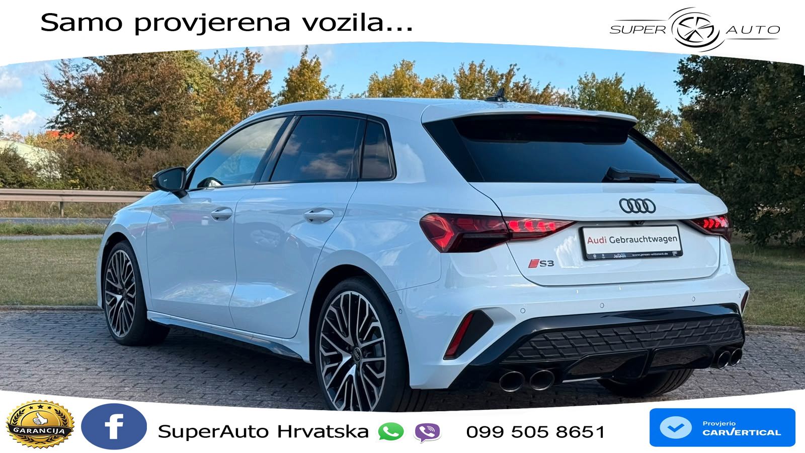 Audi S3 2.0 TFSI (333 KS) quattro S tronic