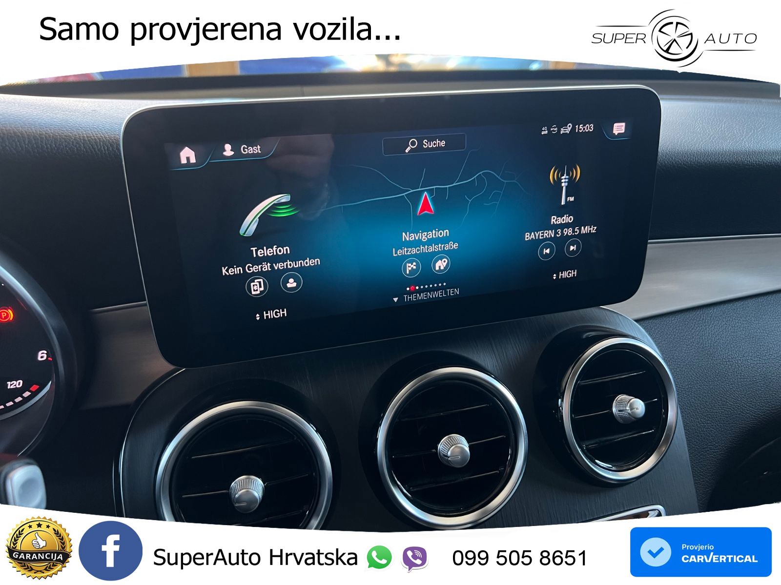 Mercedes GLC 300d (245 KS) 4MATIC G-TRONIC AMG LED+GR SJED+ACC