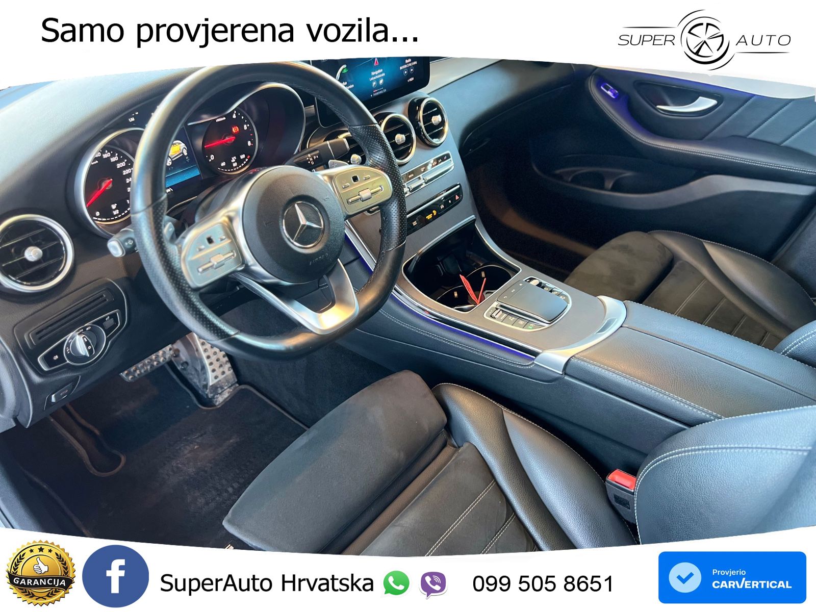 Mercedes GLC 300d (245 KS) 4MATIC G-TRONIC AMG LED+GR SJED+ACC
