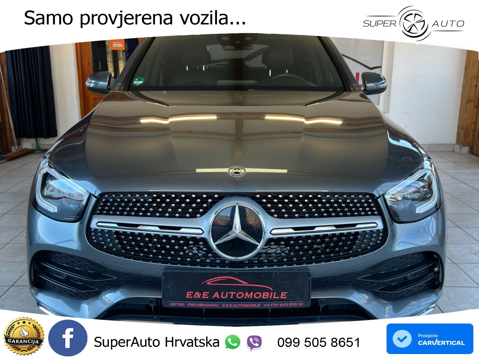 Mercedes GLC 300d (245 KS) 4MATIC G-TRONIC AMG LED+GR SJED+ACC