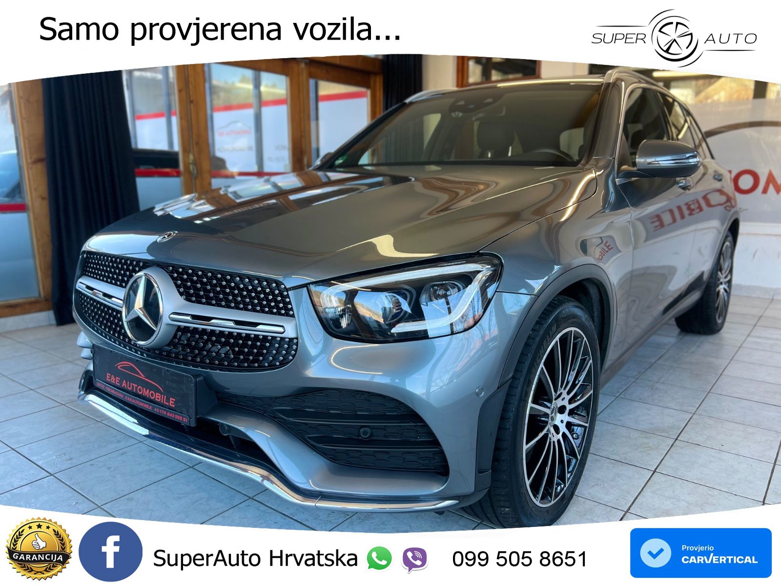 Mercedes GLC 300d (245 KS) 4MATIC G-TRONIC AMG LED+GR SJED+ACC