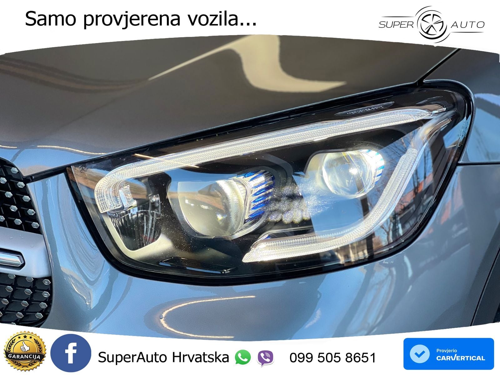 Mercedes GLC 300d (245 KS) 4MATIC G-TRONIC AMG LED+GR SJED+ACC